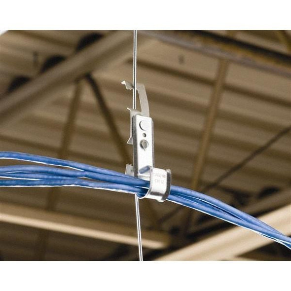 Nvent Caddy J-Hook,Flange Mount for Wire & Rod CAT124Z34