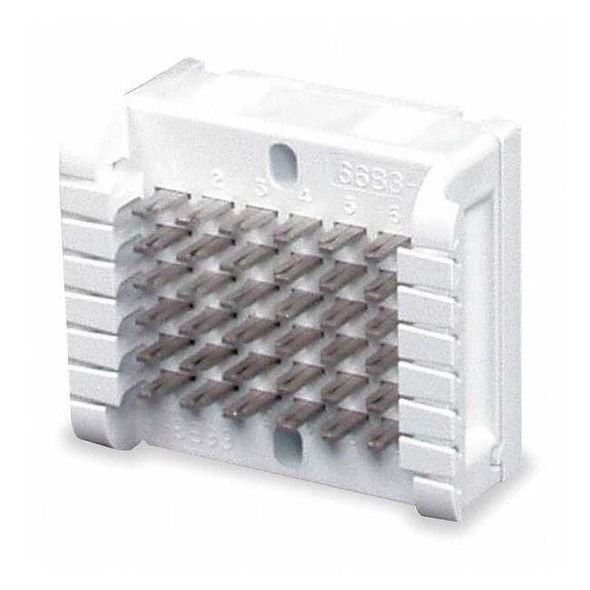 Hubbell Premise Wiring Wiring Block,6-pair,6 x 6 block size HPW66B36