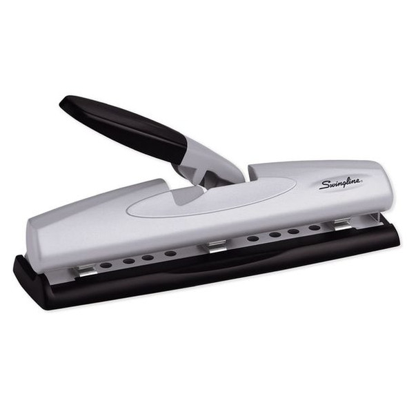 Swingline Paper Punch,3-Hole,12 Sheet A7074026E