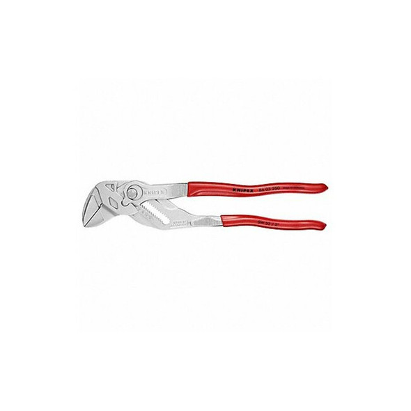 10 in Knipex Cobra Straight Jaw Plier Wrench Smooth, Plastic Grip