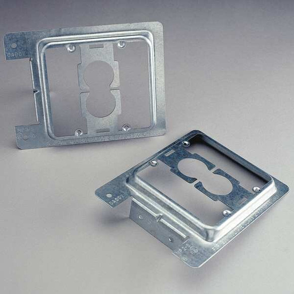 Nvent Caddy Communication Bracket, 2 Gangs, Steel, - Box Type MP2S