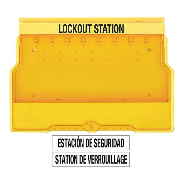 Master Lock Unfilled Lockout Station S1850
