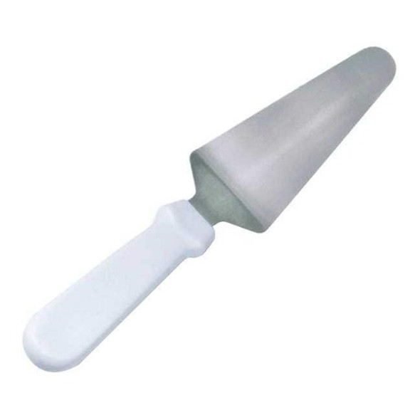 Crestware Cake/Pie Server,11 in L,White PHP62