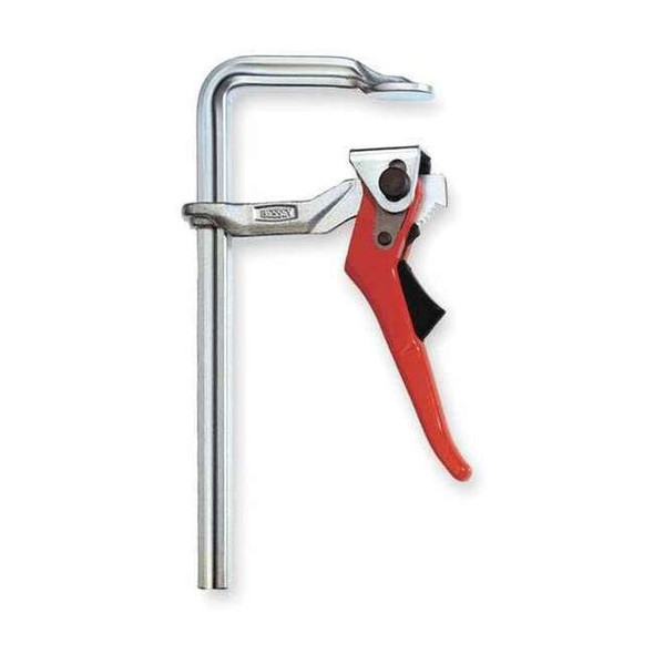 Bessey 8 in Bar Clamp, Steel Handle and 4 in Throat Depth LC8