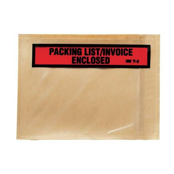 3m Packing List Envelope,Gen Purpose,PK1000 PLE-T2