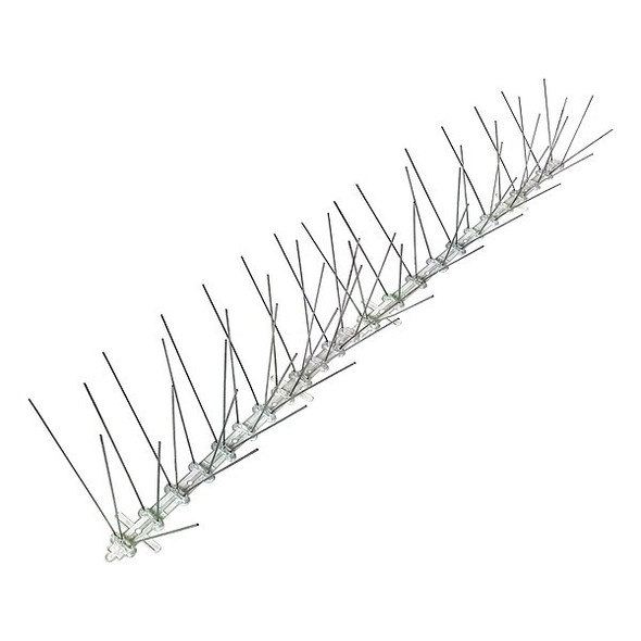 Bird-X Bird Repellent Spikes,100ft L,4 1/2 in W STS-100 Bird-X Bird Repellent Spikes,100ft L,4 1/2 in W STS-100