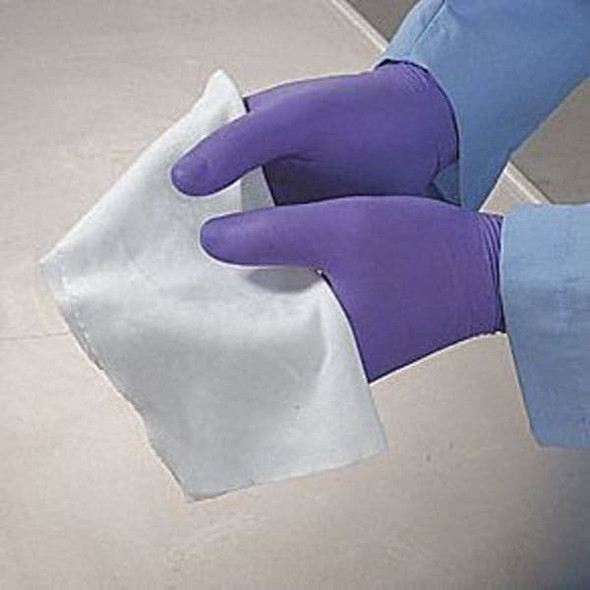 Berkshire Polyester Cleanroom Wipes 9" x 9", White MSVP.0909.8