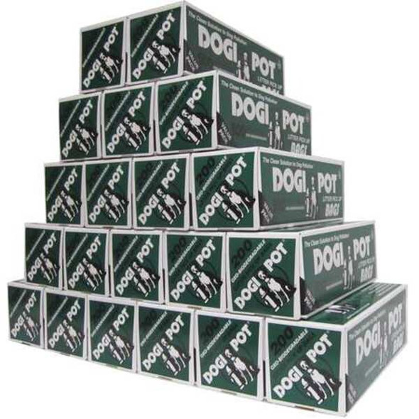 Dogipot Pet Waste Bags,8 oz.,0.70 mil,PK20 1402-20