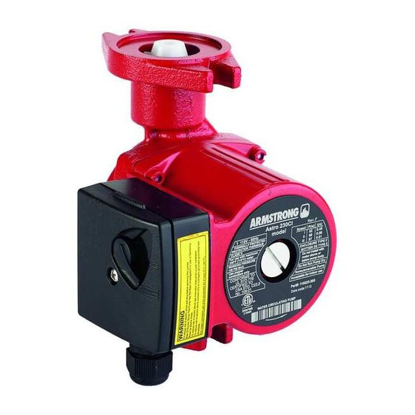 Hot Water Circulating Pump, 1/8 hp, 115V, 1 Phase, Flange Connection