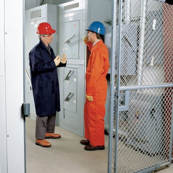 Coverall, 11 cal-sq cm ATPV, XL, 30 in Inseam, Excel FR(TM), Zipper  CEC2NV RG 48