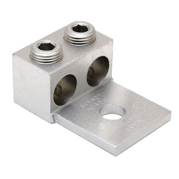 Burndy MechConn,Aluminum,1/4 in,Slotted K2A26U Burndy MechConn,Aluminum,1/4 in,Slotted K2A26U