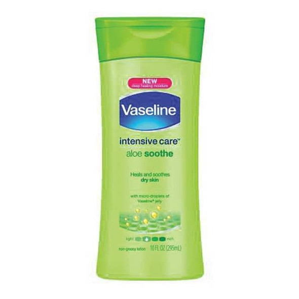 Vaseline Moisturizing Lotion,Aloe,295mL,PK6 CB091003