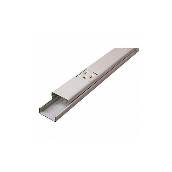 Legrand Prewired Raceway,10 Outlets,6 In. D V20GB506