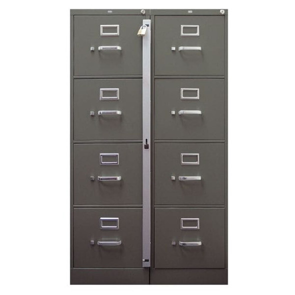 Abus File Cabinet Locking Bar,12 1-4 in H ABUS File Bar 1 Ft