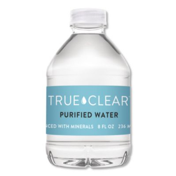 True Clear® Purified Bottled Water, 8 Oz Bottle, 24 Bottles/carton 8OZ24CT