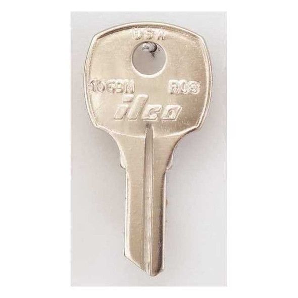 Kaba Ilco Key Blank,Brass,Type RO3,5 Pin,PK10 1069N-RO3
