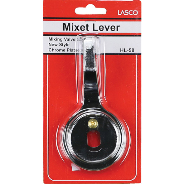 Lasco Mixet Lever Handle Chrome Tub & Shower Handle Kit Lasco Mixet Lever Handle Chrome Tub & Shower Handle Kit