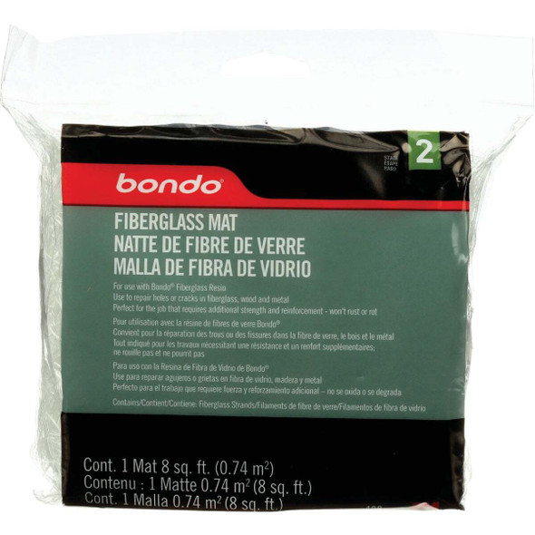 Bondo 8 Sq. Ft. Fiberglass Mat 488