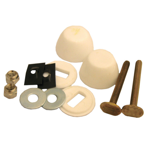 Lasco 1/4 In. x 2-1/4 In. Brass Toilet Bolts  04-3639