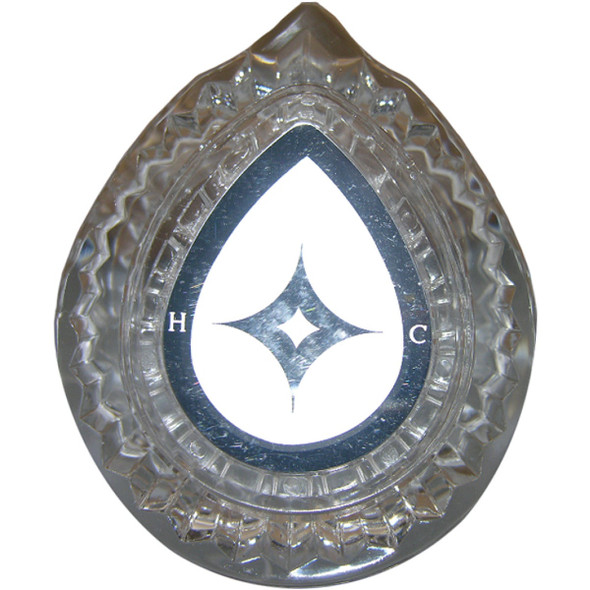 Lasco Moen Teardrop Posi Temp Clear Tub & Shower Handle Kit HC-163P