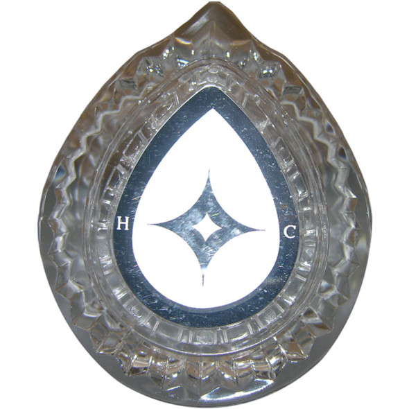 Lasco Moen #424 Clear Faucet Handle HC-164 Lasco Moen #424 Clear Faucet Handle HC-164