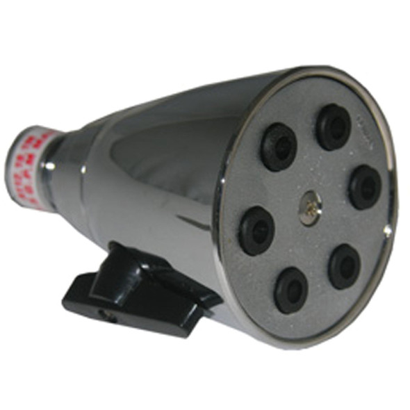 Lasco 6-Spray 1.8 GPM Fixed Shower Head, Chrome 08-2295