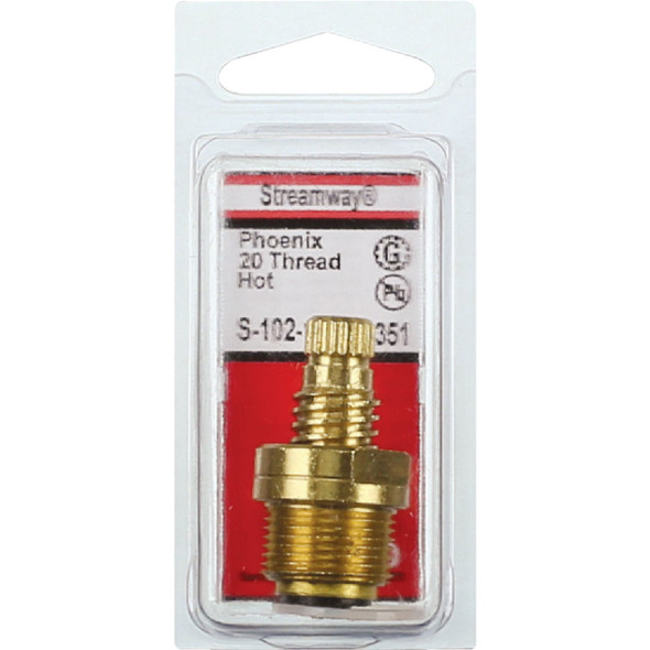 Lasco Hot Water Bathroom Sink/Kitchen Faucet Stem for Streamway Lasco Hot Water Bathroom Sink/Kitchen Faucet Stem for Streamway