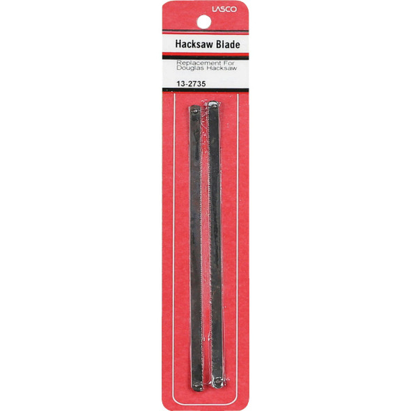 Lasco 6 In. High Speed Steel Mini Hack Saw Blade (2-Pack) 13-2735 402361