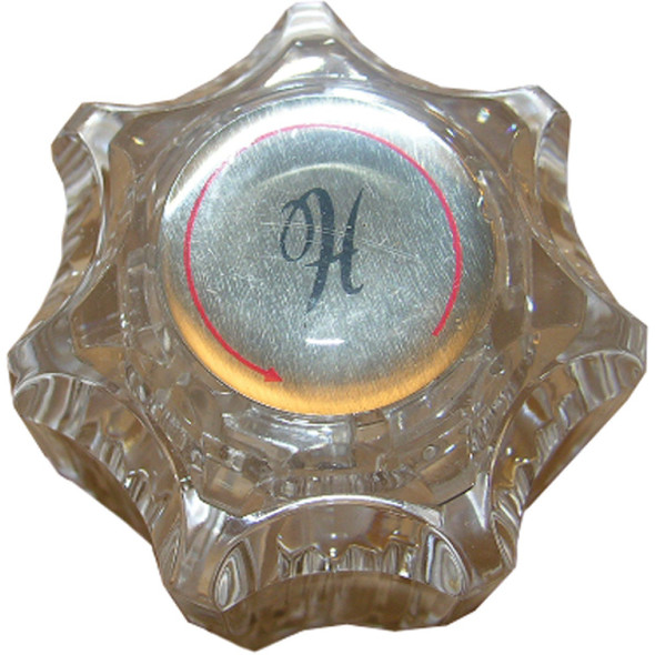 Lasco Delta Delex Hot Round Clear Tub & Shower Handle Kit HC-110