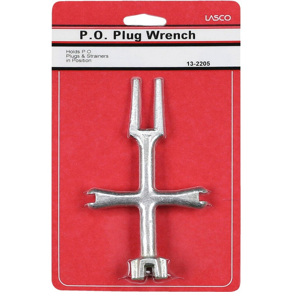 Lasco P O 6 In. Steel Plug Wrench 13-2205 402337
