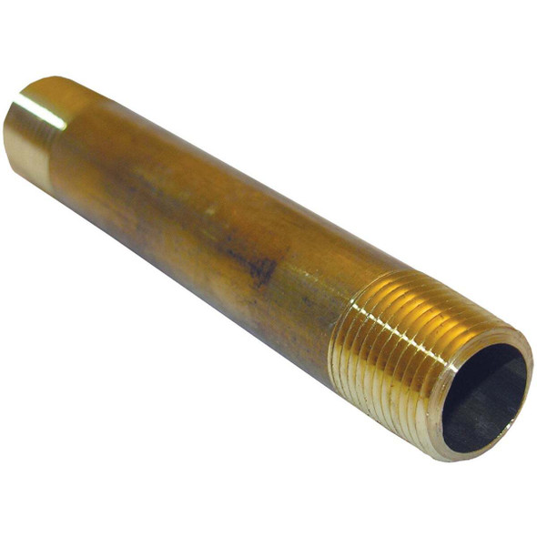 Lasco 3/8 In. x 4 In. Brass Nipple 17-9413
