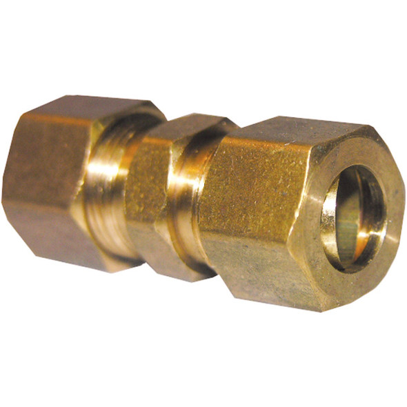 Lasco 3/8 In. x 1/4 In. Brass Reducing Compression Union 17-6229