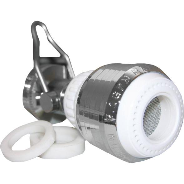 Lasco 1.5 GPM Swivel Spray Aerator with Shut-Off 09-9925