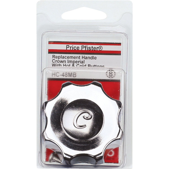 Lasco Price Pfister Crown Imperial Tub & Shower Chrome Tub & Shower Handle Kit Lasco Price Pfister Crown Imperial Tub & Shower Chrome Tub & Shower Handle Kit