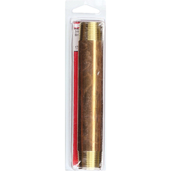 Lasco 3/4 In. x 6 In. Red Brass Nipple Lasco 3/4 In. x 6 In. Red Brass Nipple