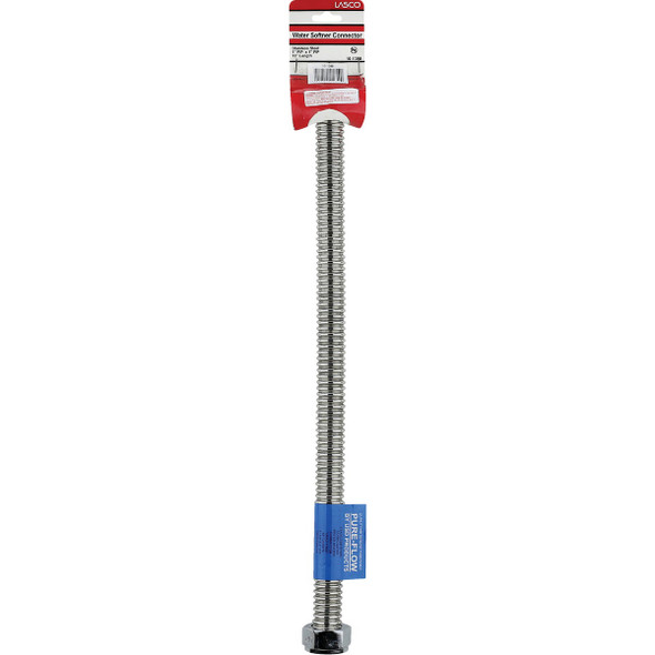 Lasco MagnaFlex 1 In. FIP x 1 In. FIP x 18 In. L Water Heater Connector 10-1388 401130