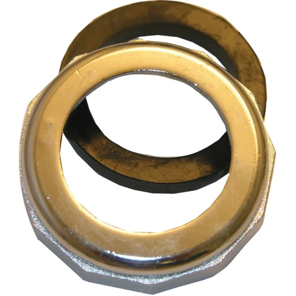 Lasco 1-1/2 In. x 1-1/4 In. Chrome Plated Slip Joint Nut and Washer 03-1827