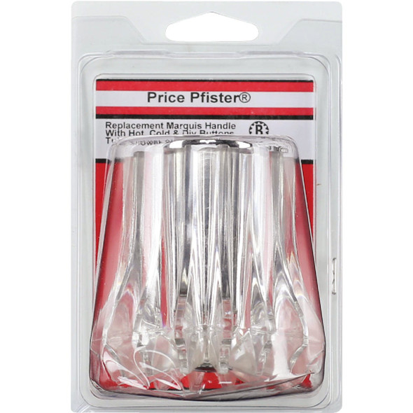 Lasco Price Pfister Marquis Hot, Cold or Diverter Large Tub & Shower Handle Kit HC-92MB 404200