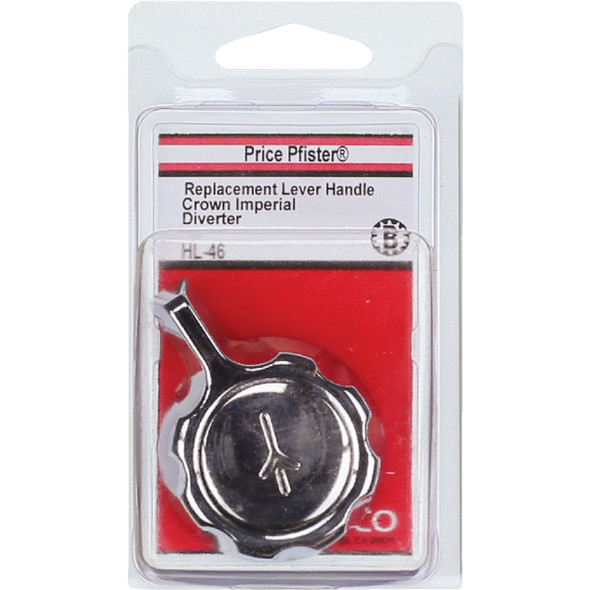 Lasco Price Pfister Crown Imperial Diverter Chrome Tub & Shower Handle Kit HL-46 404203