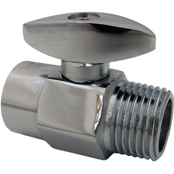 Lasco Chrome 1/2 In. Outlet Adjustable Shower Flow Control 08-2471