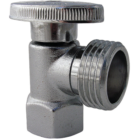 Lasco 1/2 In. IP x 3/4 In. M Hose Thread Outlet Washing Machine Valve 06-9251