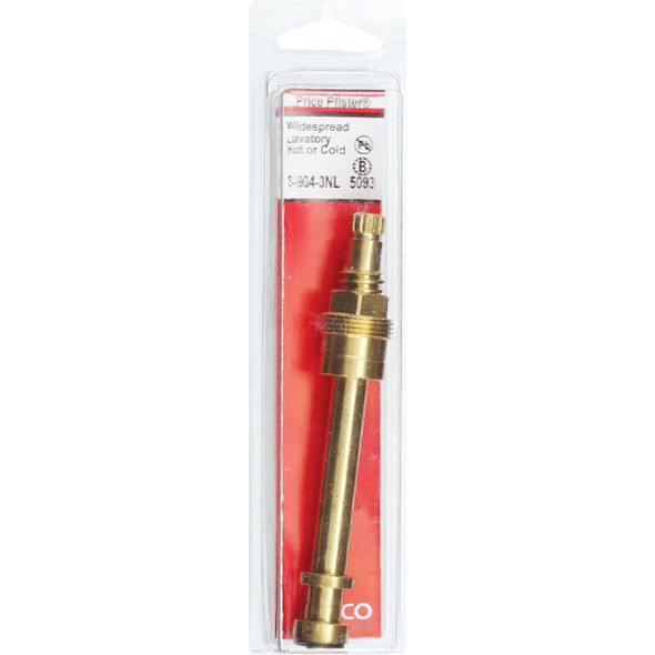 Lasco Hot-Cold Water Price Pfister No. 5093 Faucet Stem S-904-3NL 403706