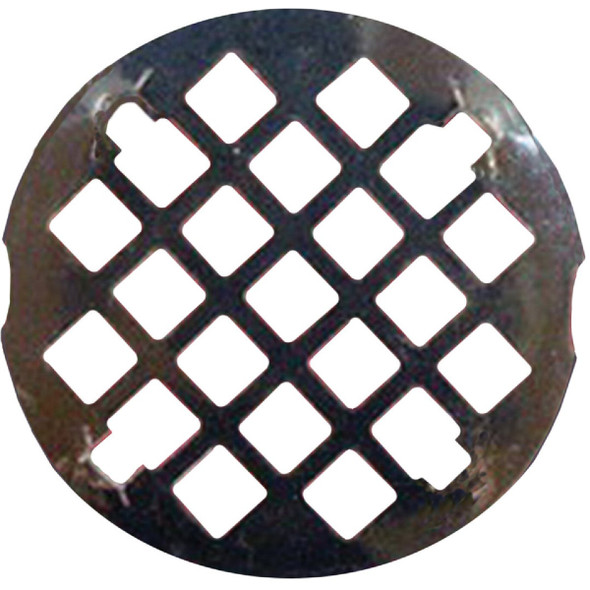 Lasco 3-1/4 In. Chrome Snap-In Shower Drain Strainer 03-1357