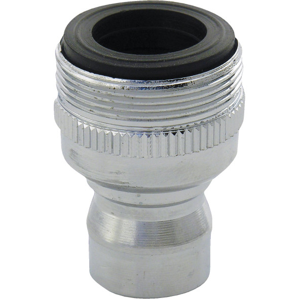 Lasco 1.8 GPM Faucet Aerator Snap Nipple, SM Dual Thread 09-9231