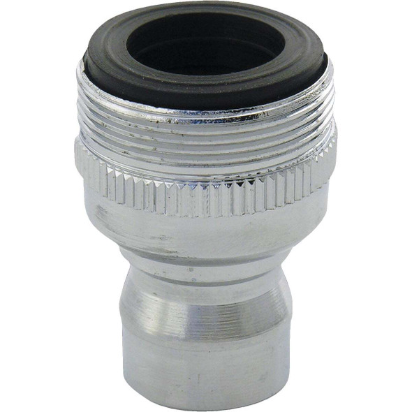 Lasco 1.8 GPM Faucet Aerator Snap Nipple, SM Dual Thread 09-9231