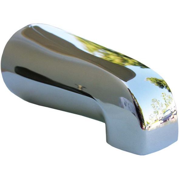 Lasco 4-Way Chrome Bathtub Spout with Diverter 08-1101