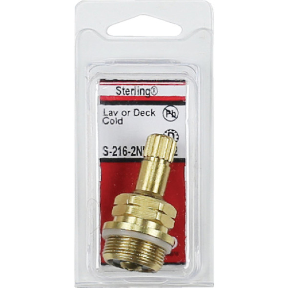 Lasco Cold Water Sterling No. 2221 or No. 2222 Faucet Stem