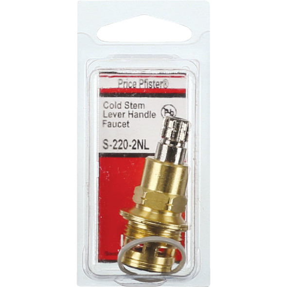 Lasco Cold Water Price Pfister Hydro Seal No. 2072 Faucet Stem S-220-2NL 403907