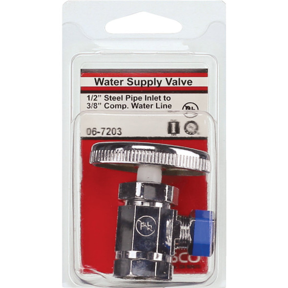 Lasco 1-2x3-8 Comp Angle Stop 06-7203 402517
