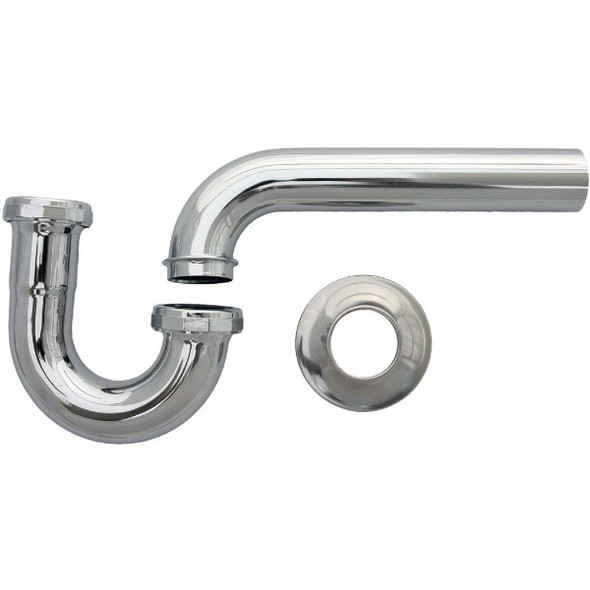 Lasco 1-1/4 In. Chrome Plated P-Trap 03-3505